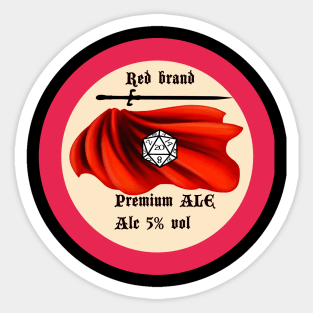 Red Brand Ale Sticker